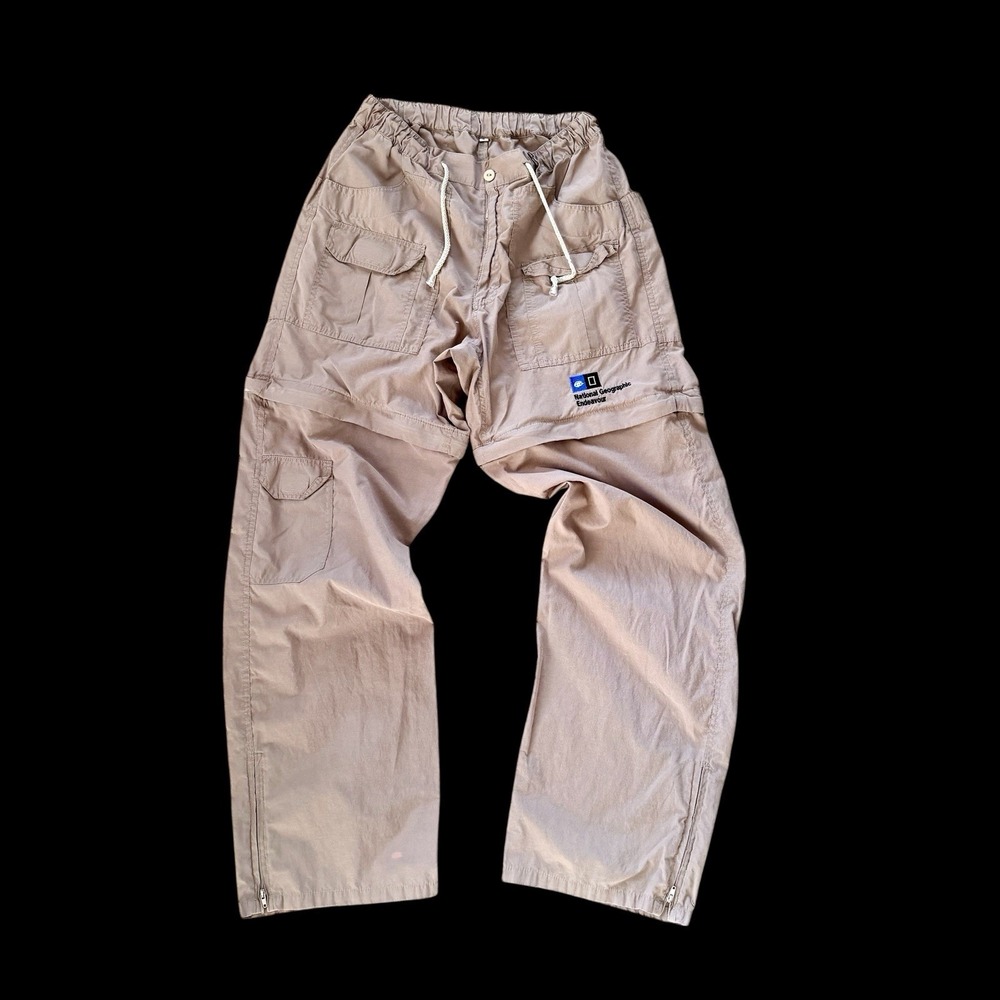 Vintage National Geographic Endeavor Cargo Pants Large Khaki Men Flaws‎